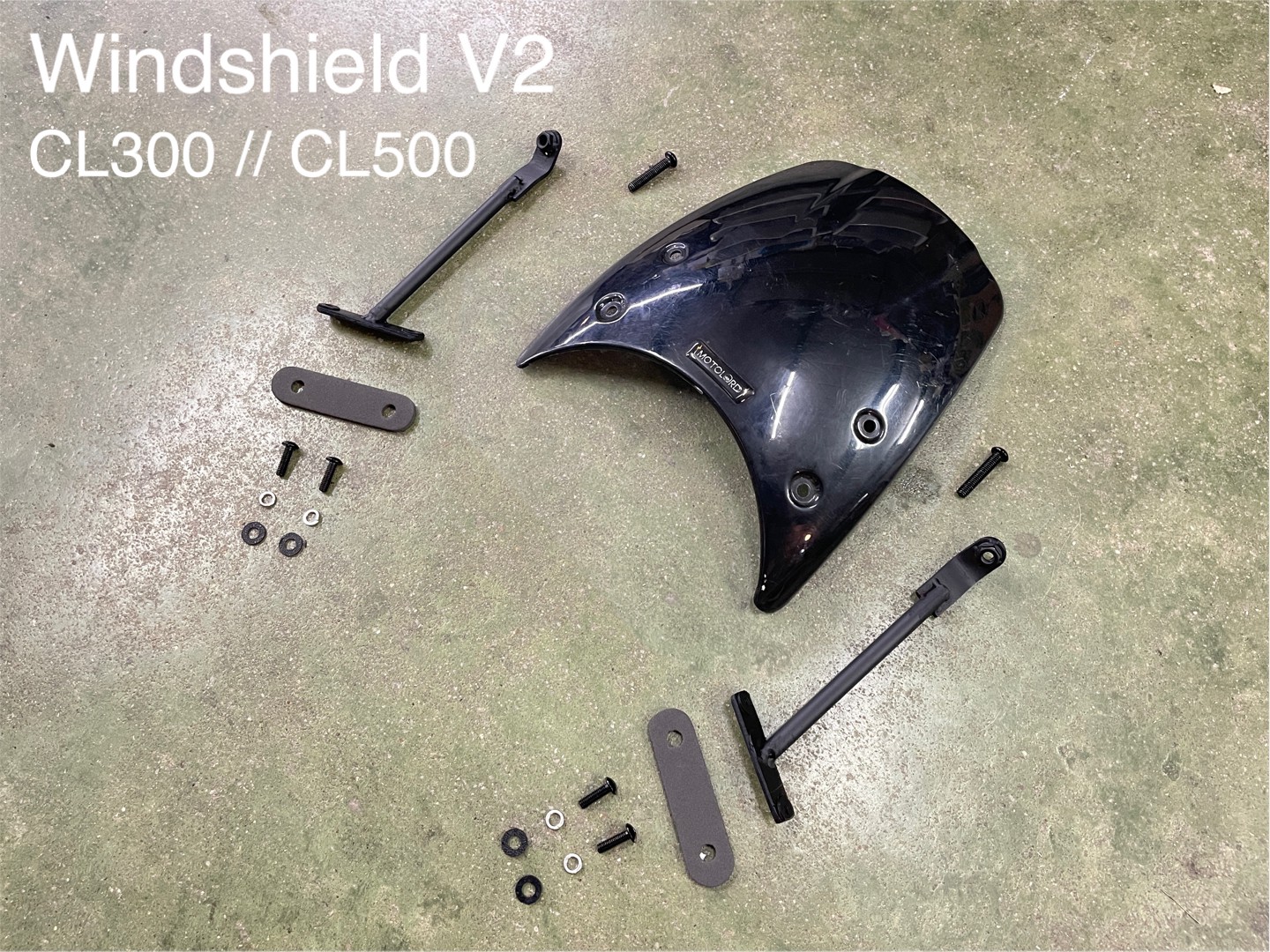 CL300 วินด์ชิล ,ชิวบังลม V1. 1450฿ V2. 1900 V3. 2350 V4. 3990