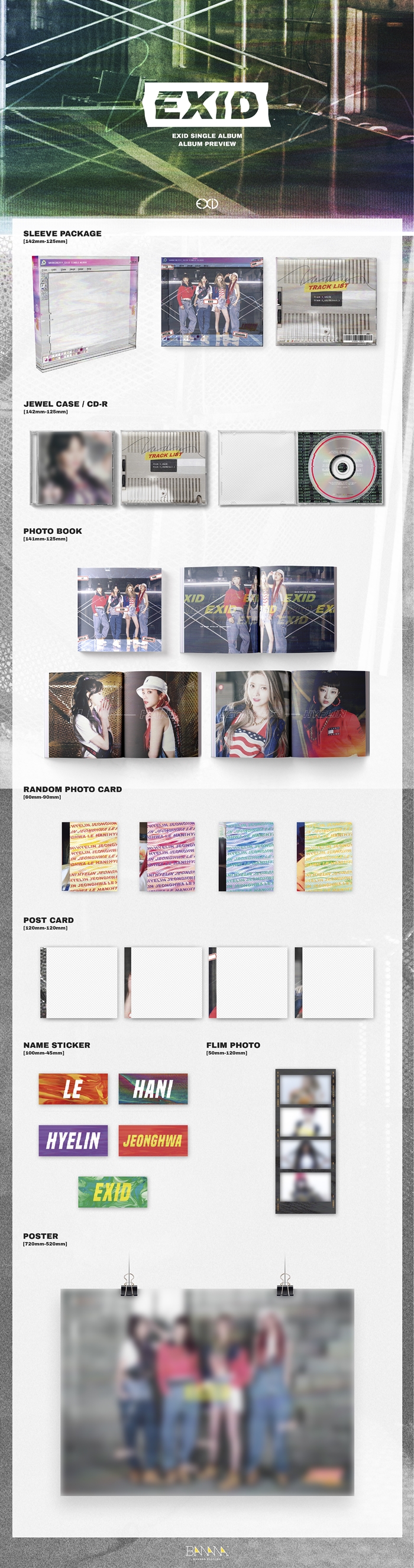 [PRE-ORDER] EXID - 1st Single Album "LADY"