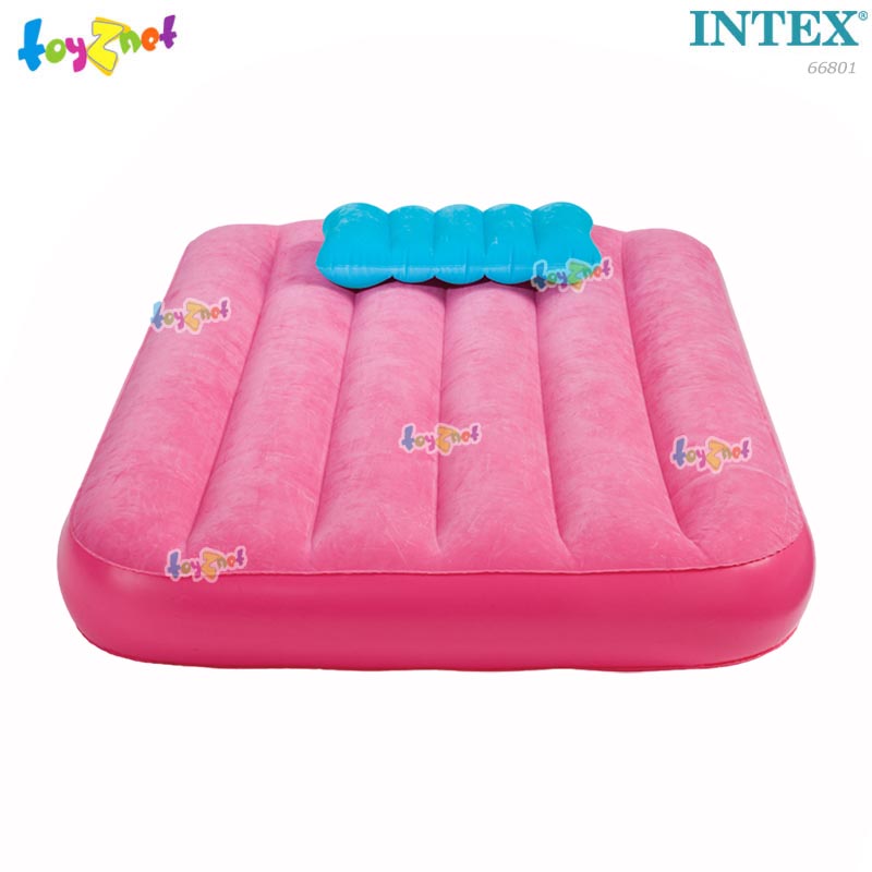 Intex Cozy & Fun Kid Airbed 88x157x18 cm Pink รุ่น 66801