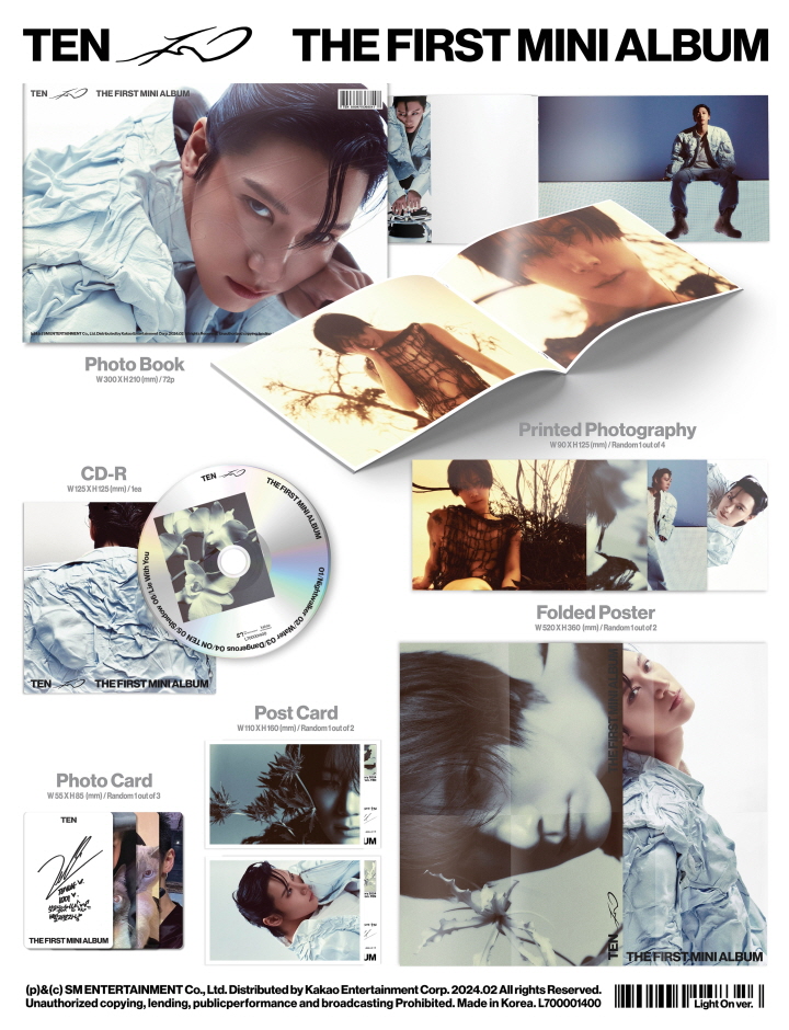 [PRE-ORDER] TEN - 1st Mini Album "TEN"