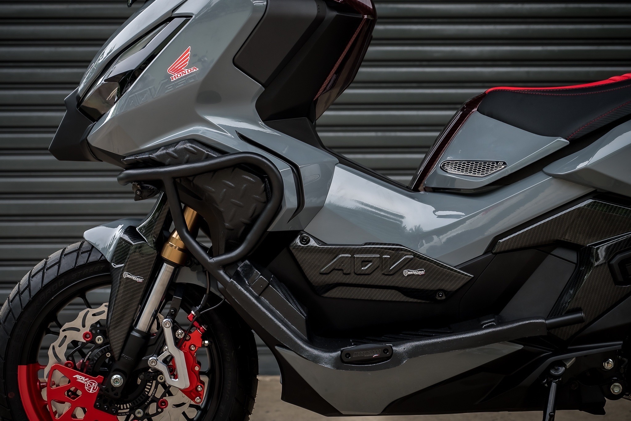 แคชบาร์ ADV 350 MOTAZAAA price 3990฿ มี2สี แคชบาร์ดำ,แคชบาร์แดง