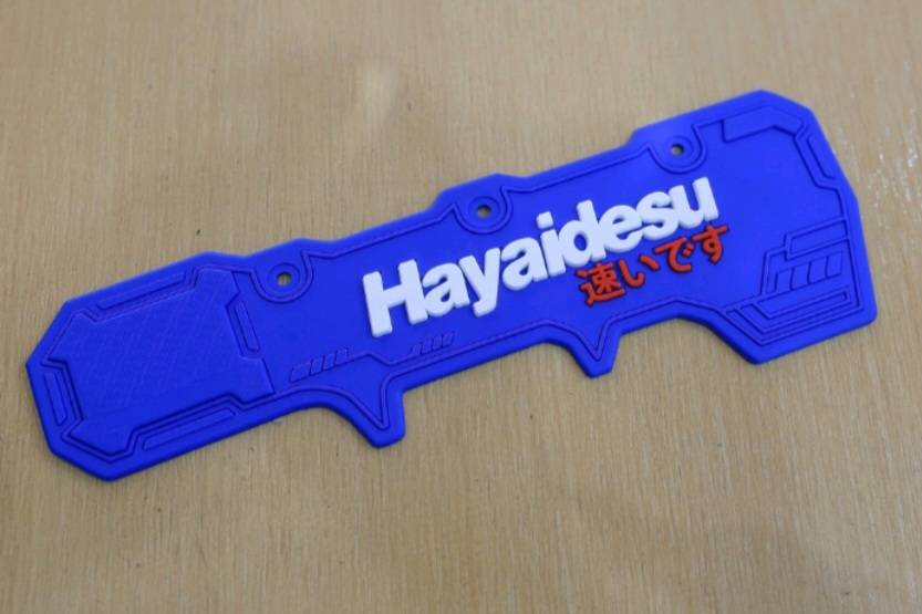 ยางกันโคลนล้อหลัง Pcx160 สีแดง ดำ น้ำเงิน hayaidesu