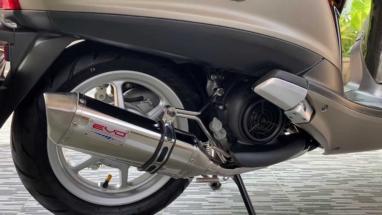 ท่อEVO SPORTS Grand Filano / Grandfilano Hybrid / Qbix มี มอก.