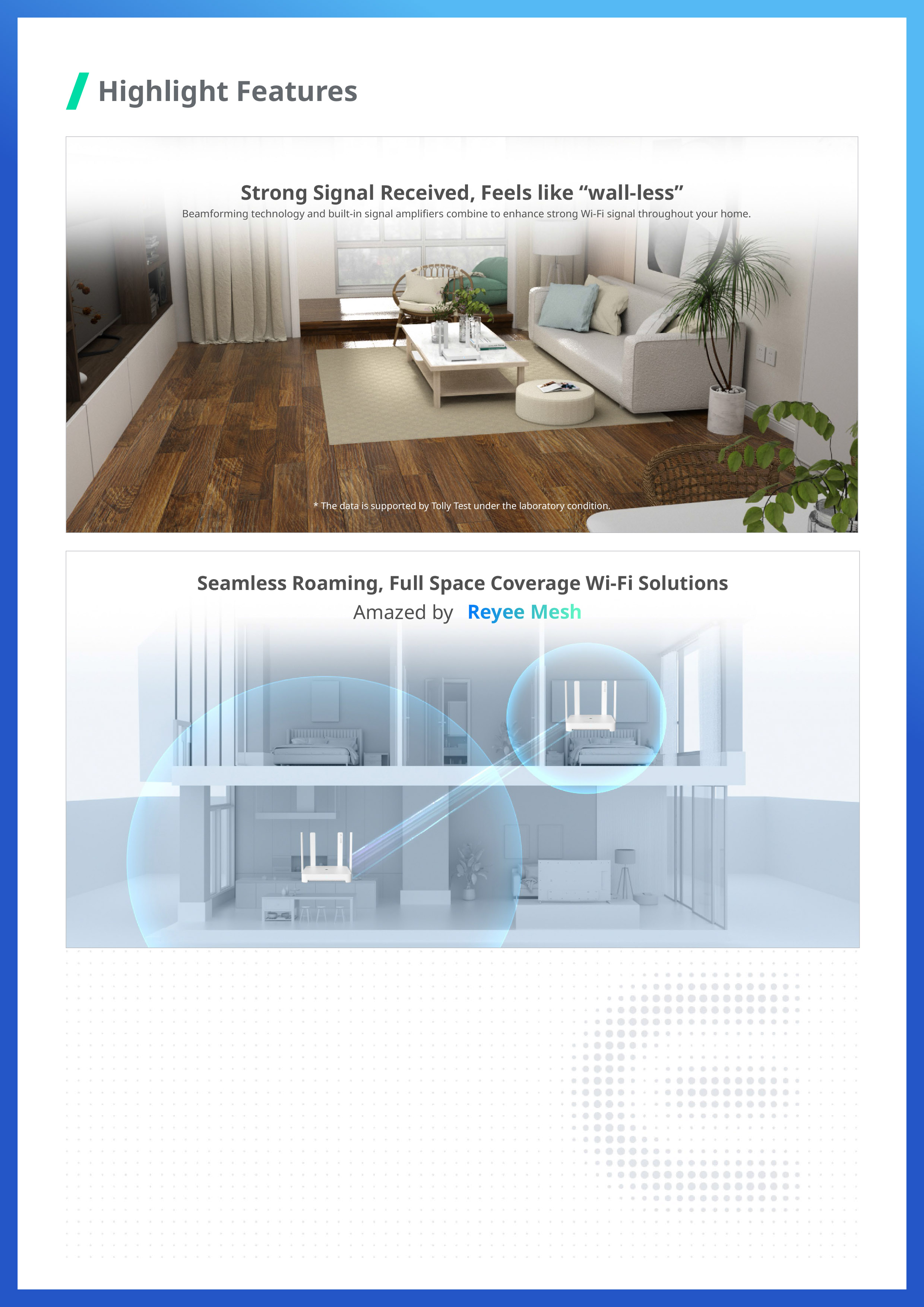 RUIJIE RG-EW1800GX PRO : 1800M Wi-Fi 6 Dual-band Gigabit Mesh Router BY BILLIONAIRE SECURETECH RG-EW1800GX PRO