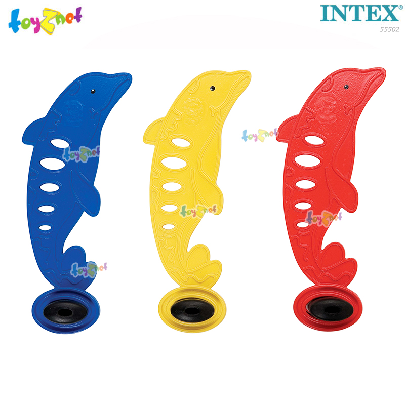Intex Dive Fun Dolphins 17.5 x 5.5 Cm. No.55502