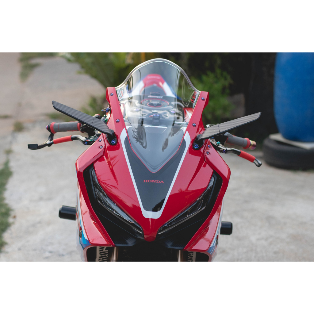 กระจกวิงเลท NINJA300 / NINJA400 / ZX25r / ZX6R / R3 / R15/CBR1000RR CBR500R CBR250R