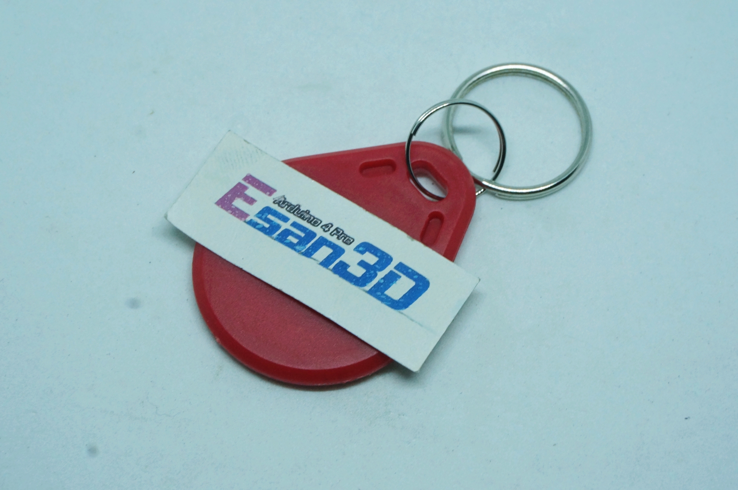 13.56MHz RFID Key สีแดง