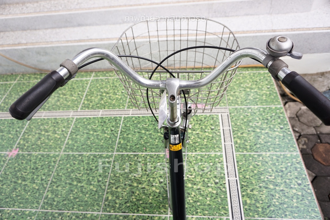 จักรยานแม่บ้านญี่ปุ่น - ล้อ 26 นิ้ว - ไม่มีเกียร์ - อลูมิเนียม - Alouette - สีเขียว [จักรยานมือสอง]