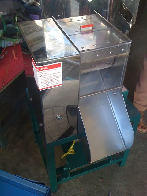 เครื่องขูดมะพร้าว 6นิ้ว มอเตอร์ 1.0HP สแตนเลส