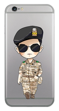 [PRE-ORDER] Descendants Of The Sun - Jelly Phone Case "Yoo Shi Jin"