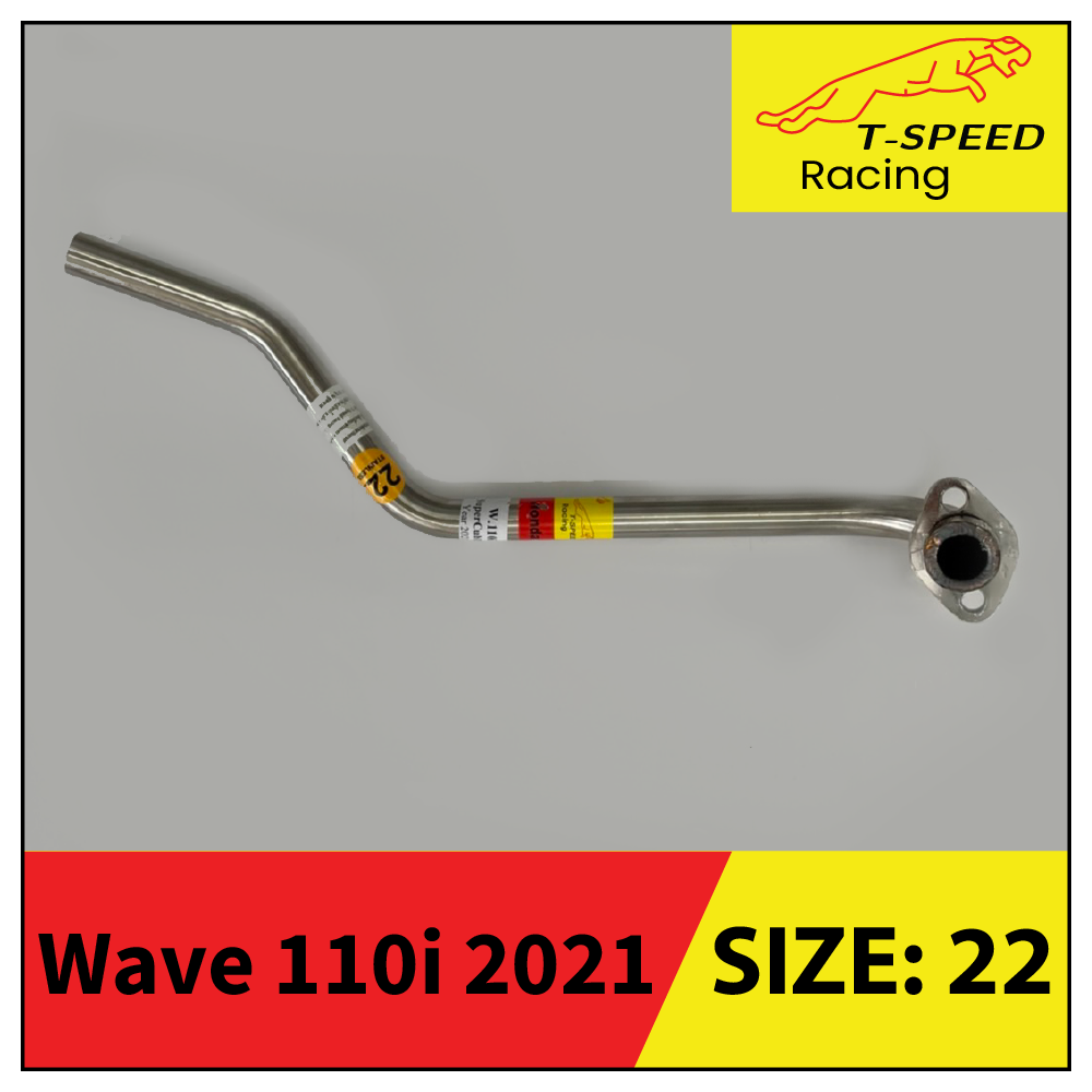 คอท่อ Honda WAVE 110i Year 2021 🔩 Stainless steel แท้ เกรด 304 หนา: 1.2 มิลลิเมตร มีขนาดให้เลือก: 22 m.m. ราคา 350 บาท 25 m.m. ราคา 350 บาท 28 m.m. ราคา 450 บาท