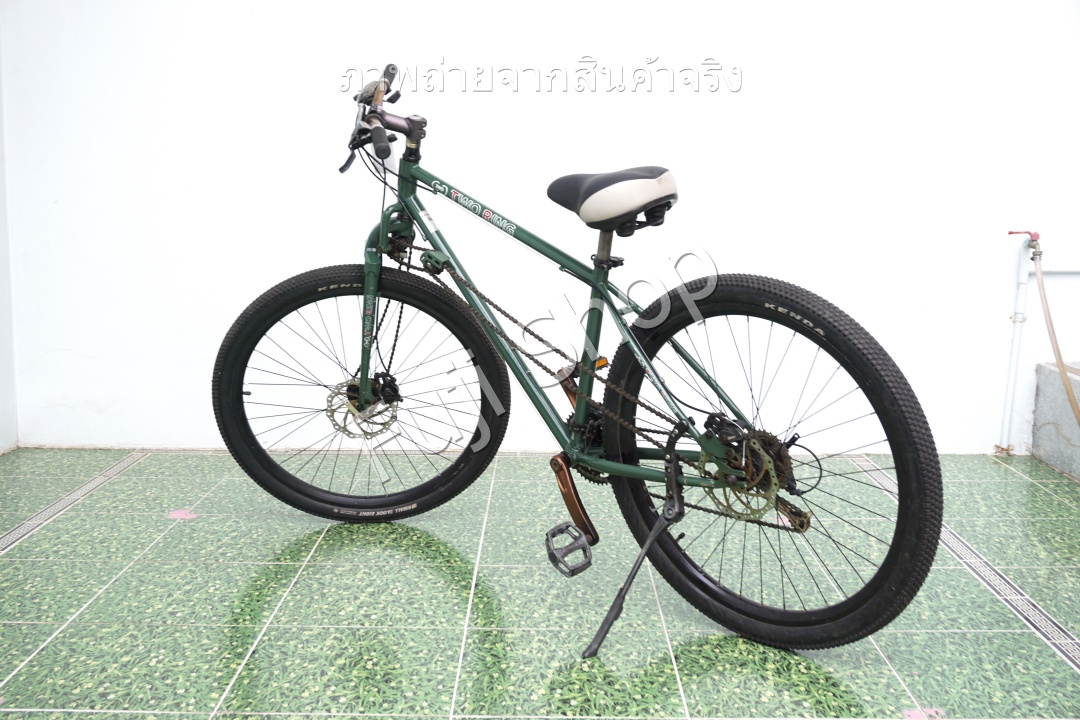 จักรยานญี่ปุ่น - ล้อ 29 นิ้ว - มีเกียร์- Disc Brake - Two Ring 2WD - สีเขียว [จักรยานมือสอง]