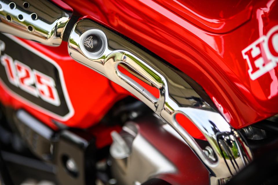 ชุดหมวกปิดหัวน๊อตการ์ดท่อ CT125MotoLordD