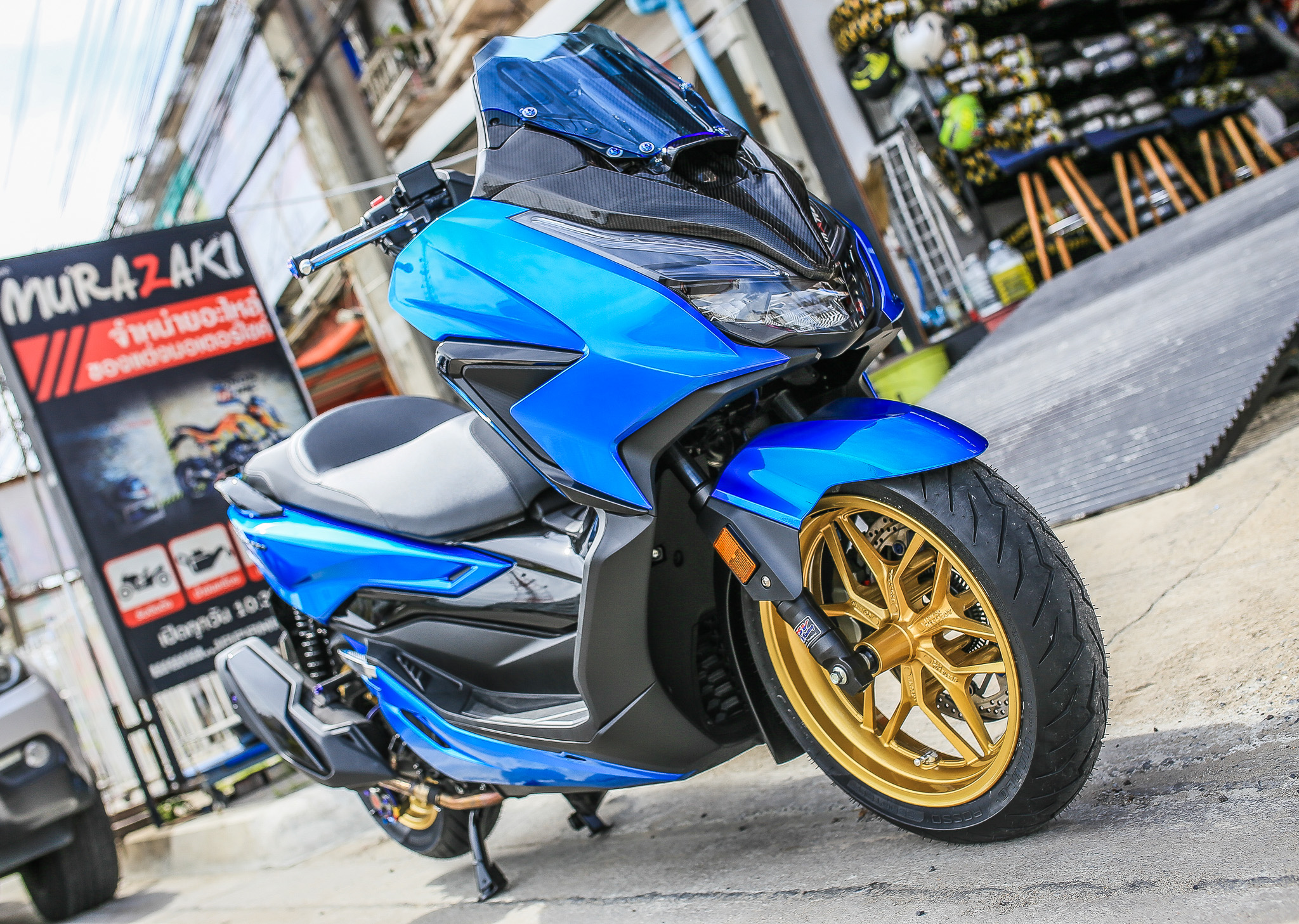 ชุดหน้าซิ่งเครฟล่าแท้ FORZA 350