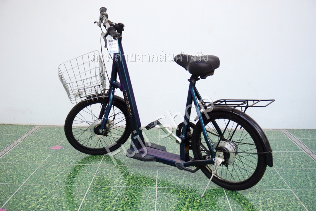 จักรยานญี่ปุ่น - ล้อ 20 นิ้ว - มีเกียร์ - อลูมิเนียม - Louis Garneau - สีน้ำเงิน [จักรยานมือสอง]