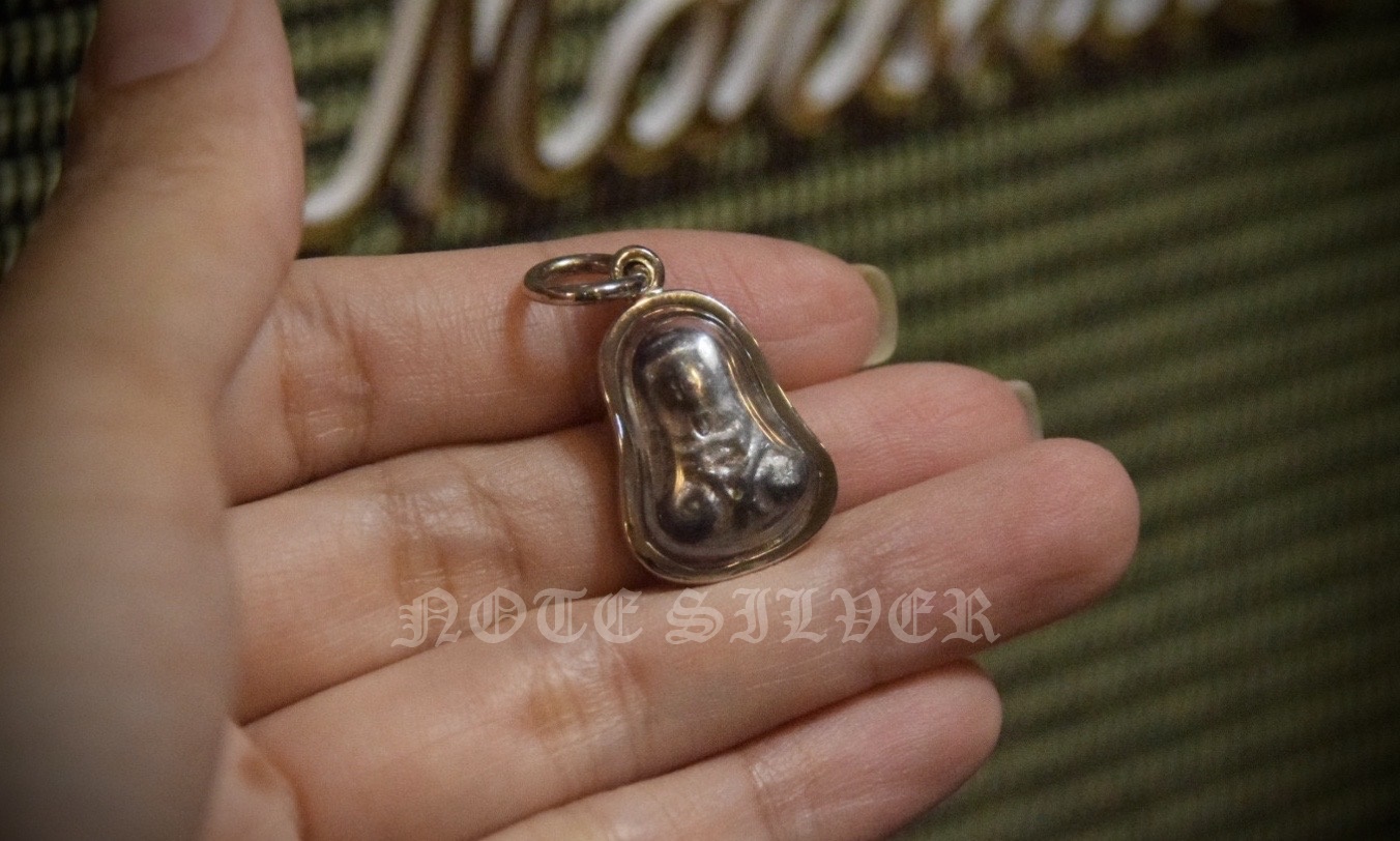 เลี่ยมกรอบทองขาวแท้ 18K White Gold NSWG2872
