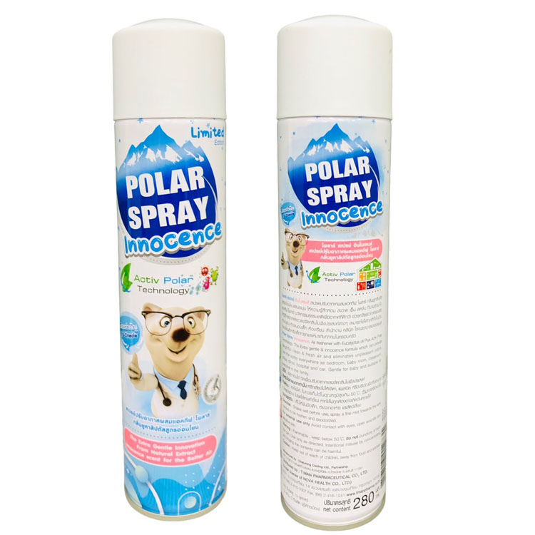 POLAR SPRAY INNOCENCE 280ML โพล่าสเปรย์ปรับอากาศ #10369