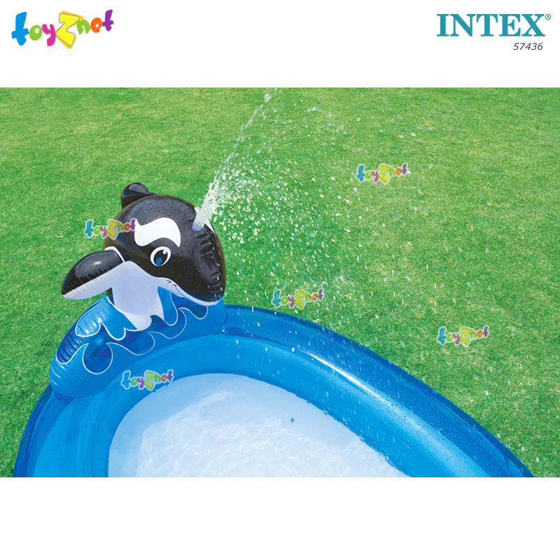 Intex Spray n Splash Whale Pool 2.03x1.57x1.07 m. no.57436