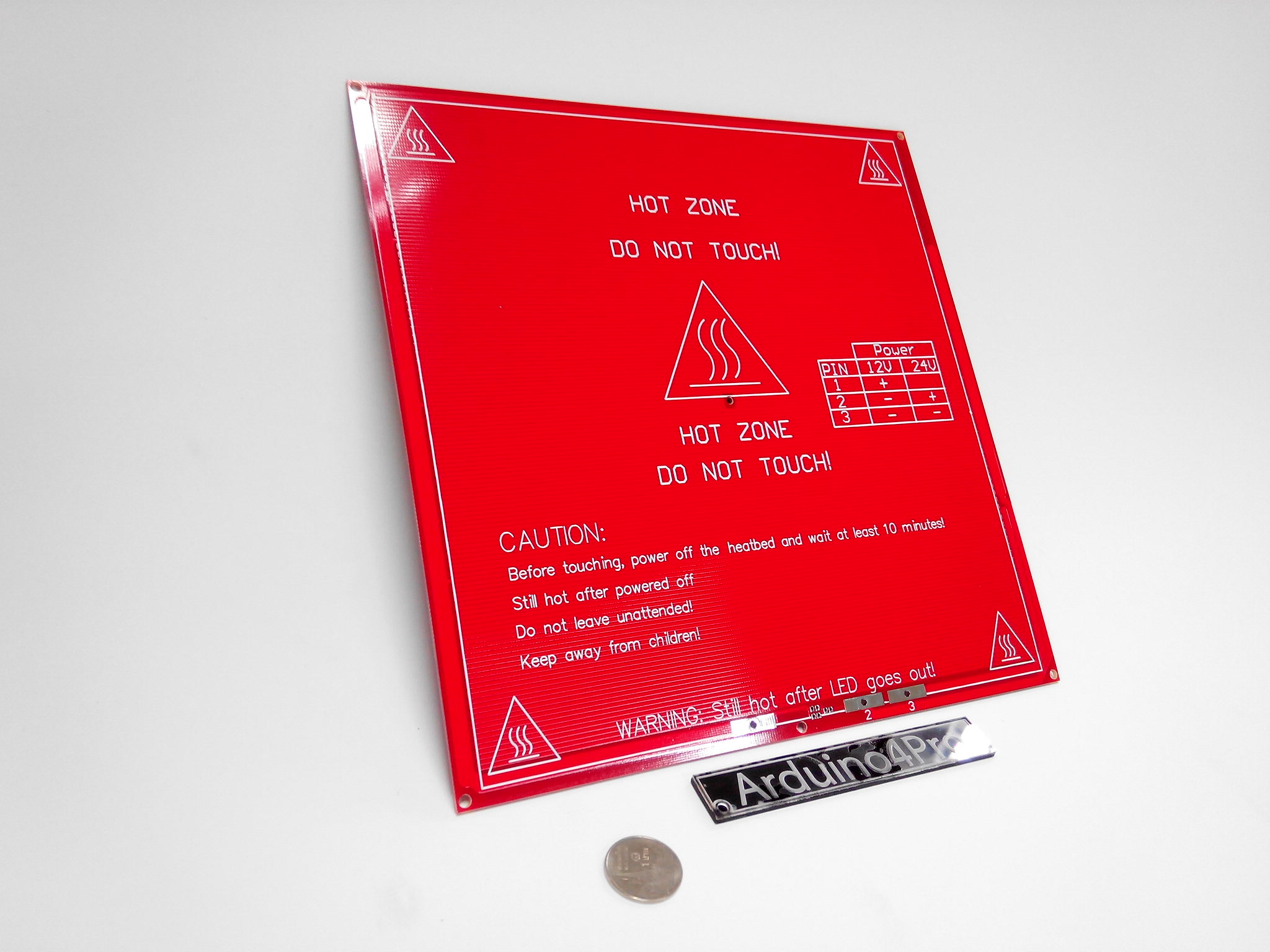 3D Printer MK2B Dual Power PCB Hot Plate