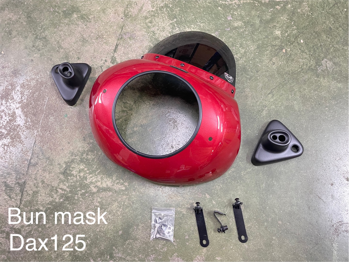 หน้ากากขนมปัง Dax125 MOTOLORD Bun mask 2900฿