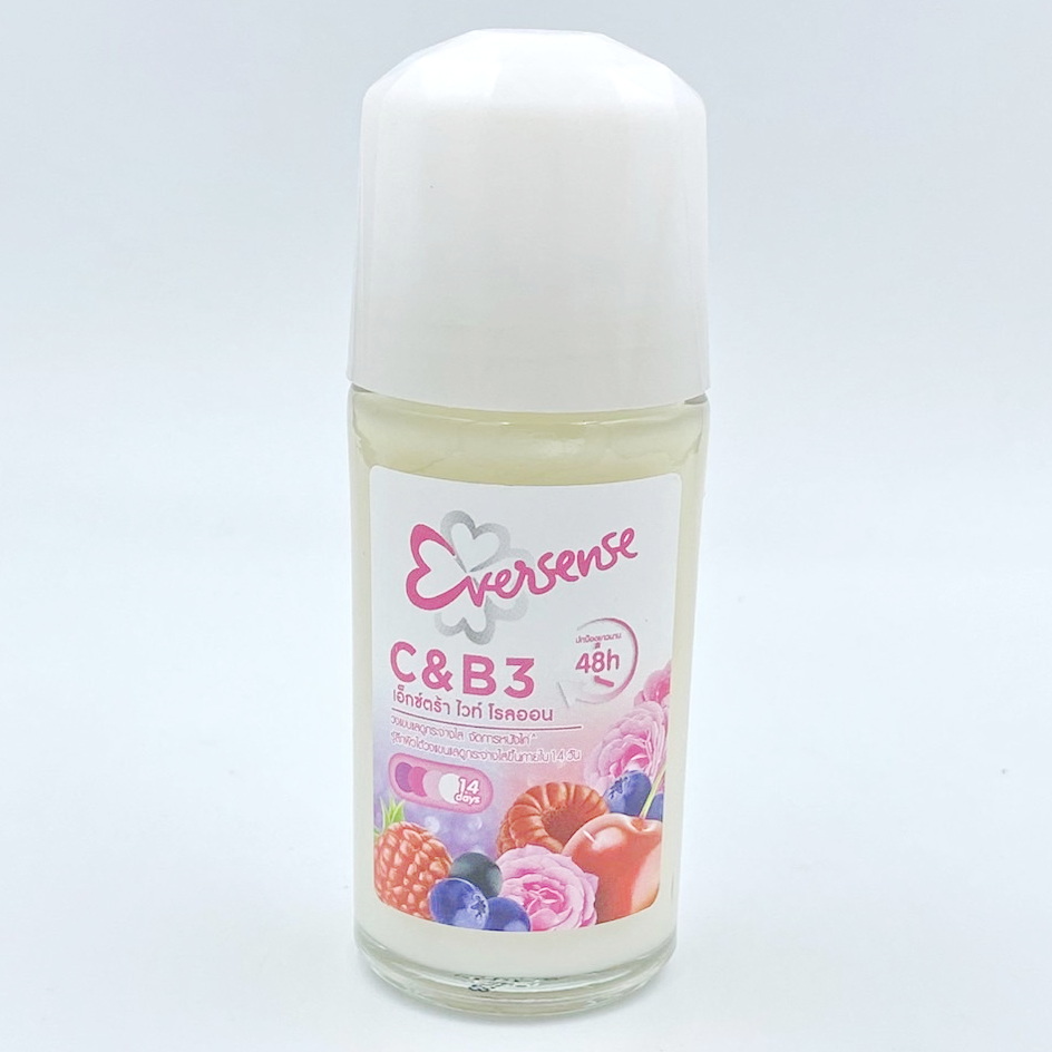 Eversense เอเวอร์เซนส์ C&B3 เอ็กตร้า ไวท์ โรลออน 45 มล.
