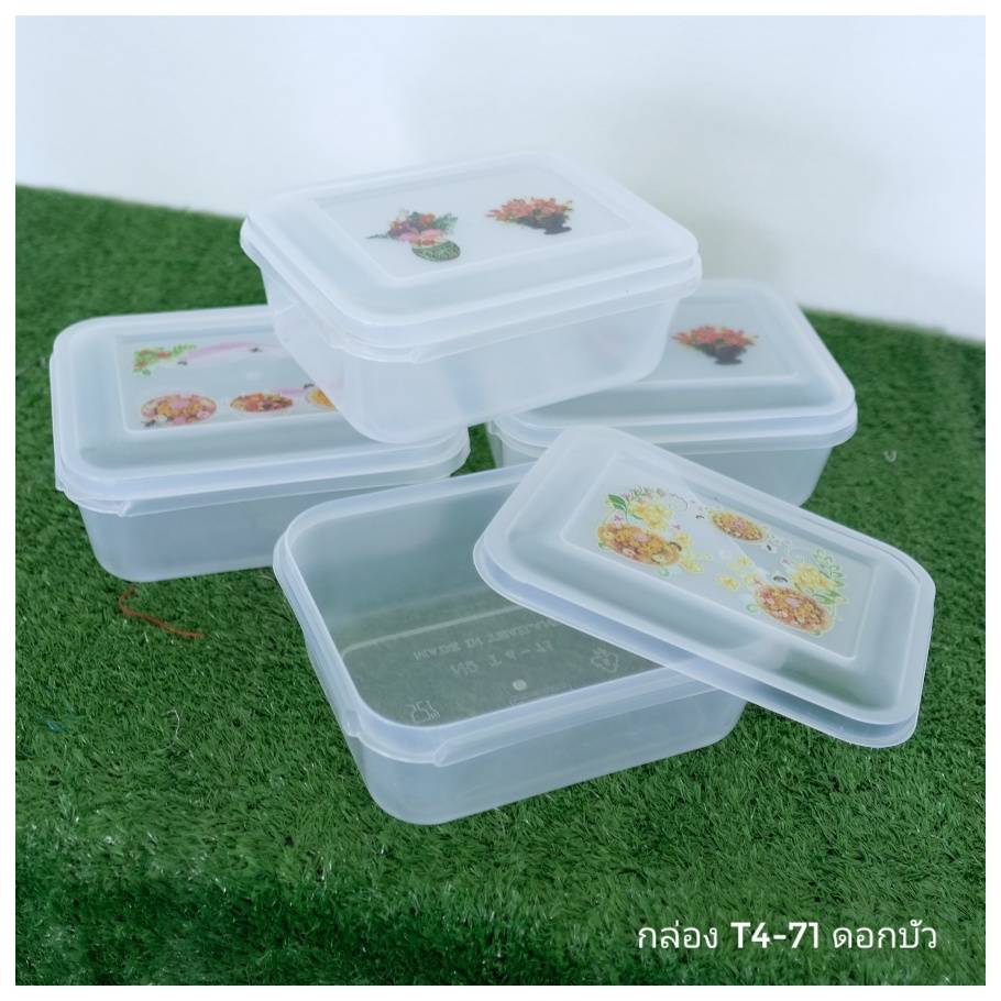 กล่อง T4-71 (ดอกบัว) 18*225*9cm