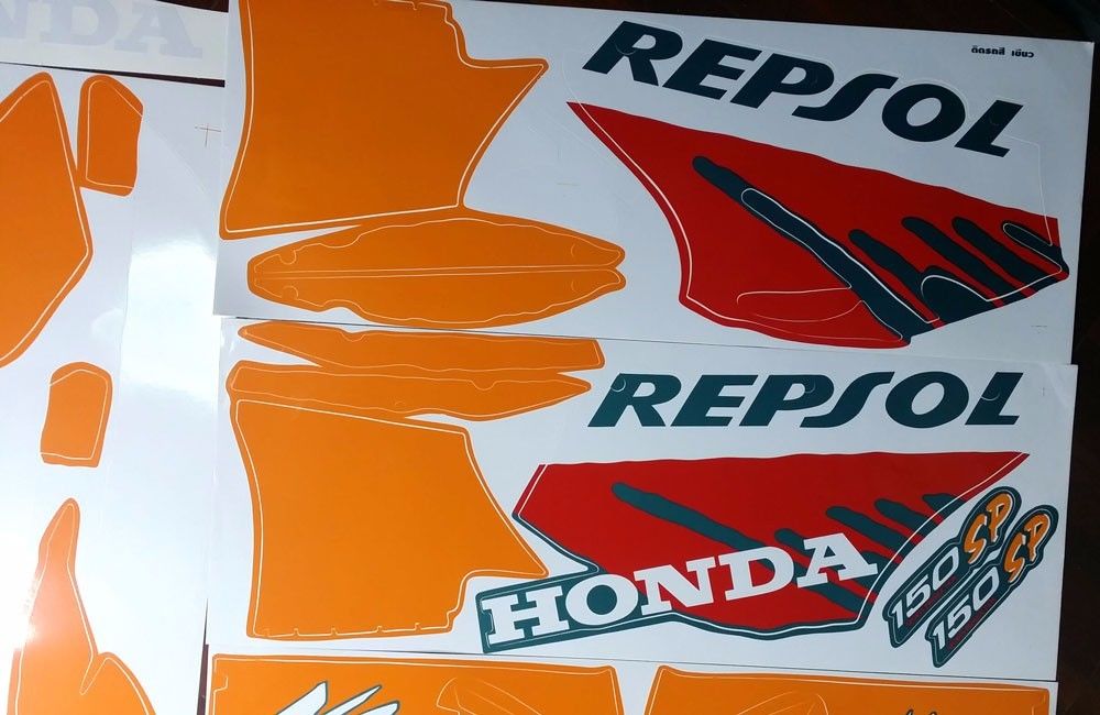 สติกเกอร์ NSR 150 SP ชุดใหญ่