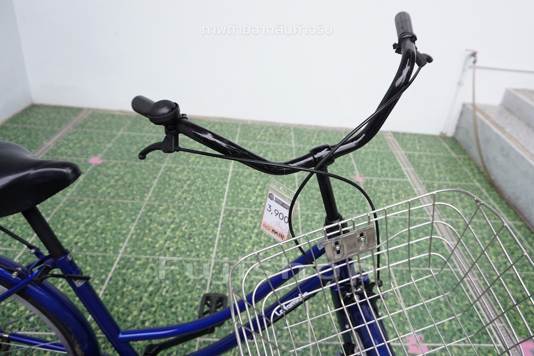 จักรยานแม่บ้านญี่ปุ่น - ล้อ 26 นิ้ว - ไม่มีเกียร์ - สีน้ำเงิน [จักรยานมือสอง]