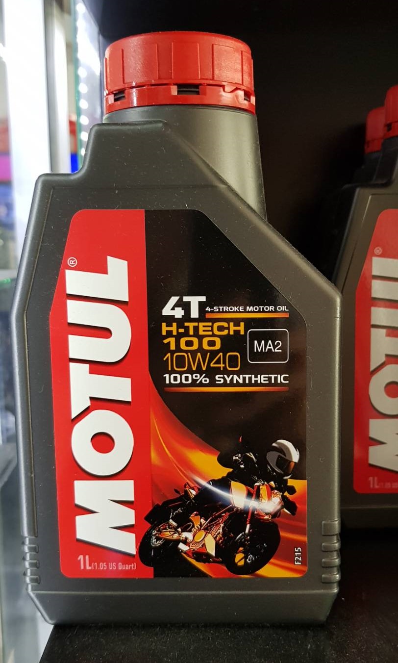 น้ำมันเครื่อง Motul H-Tech 10W40 100% Synthetic
