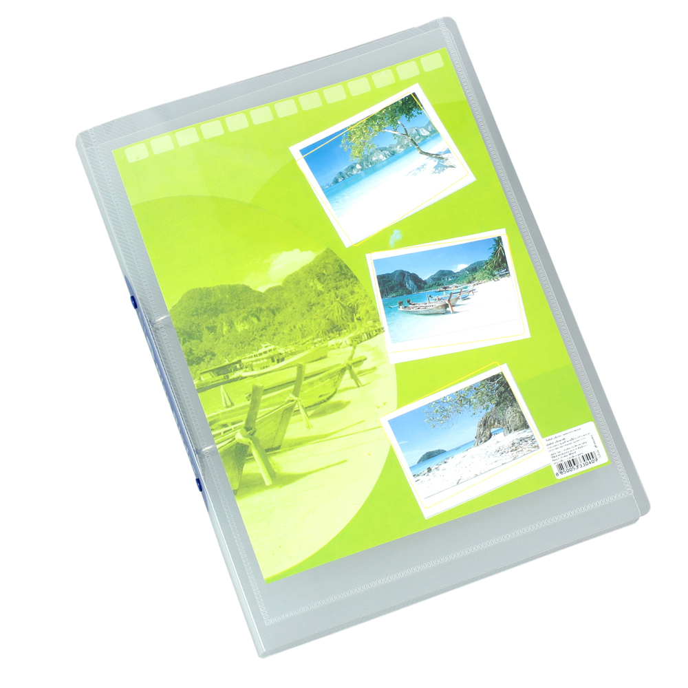 แฟ้มห่วง 700 ไมครอน ปกสีใส ใส่หน้าปก RB-806Q
