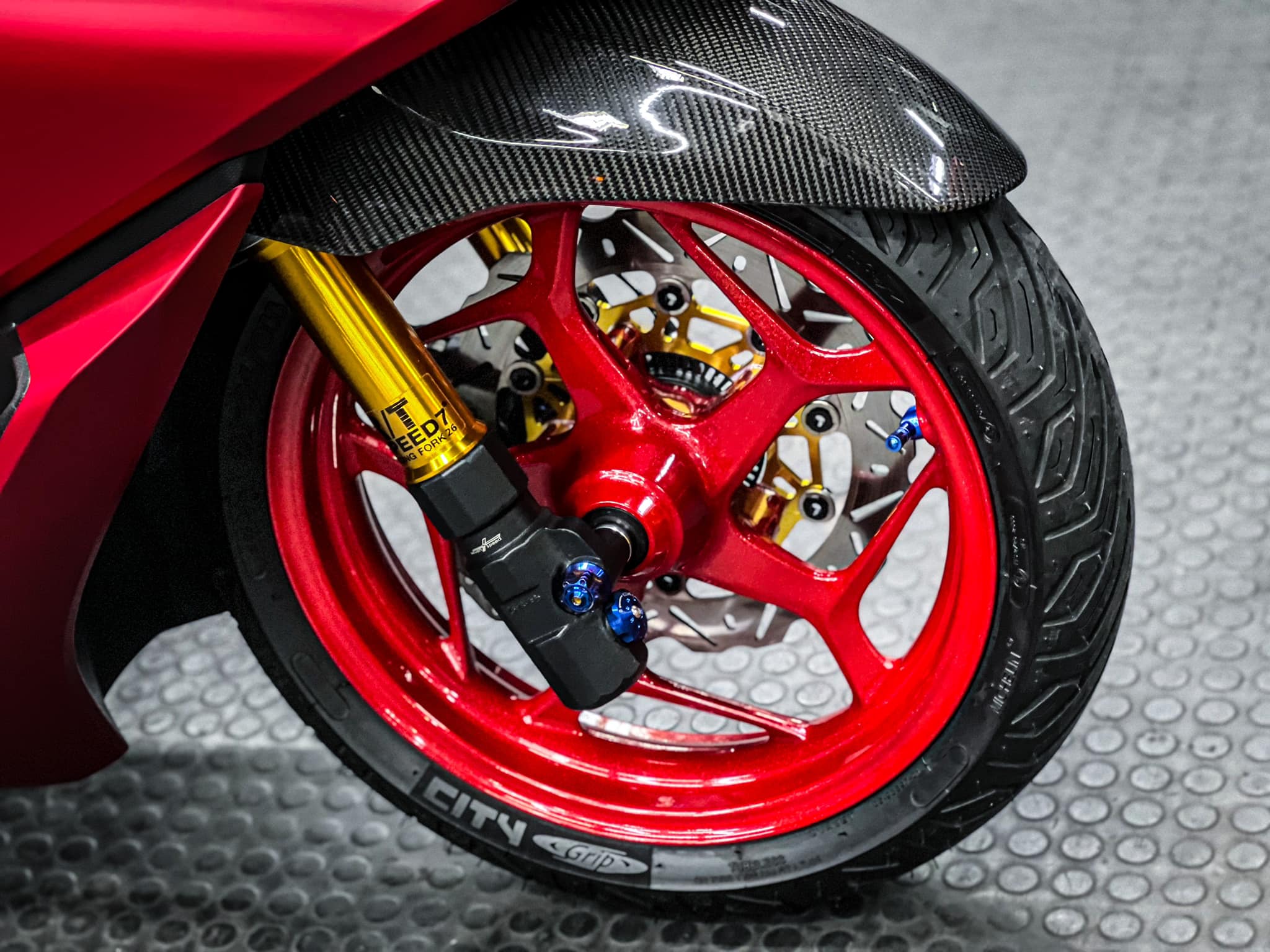 กระบอกโช้คหน้า PCX160 SVENSPEED ราคาขายชุดละ 3500บาท