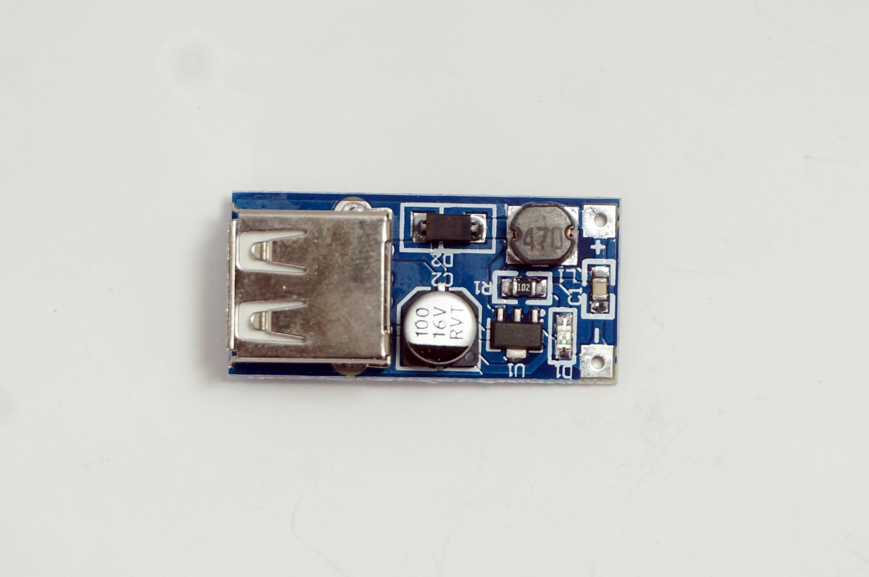 USB Step-up Module 0.9V-5V to 5V lithium battery charging