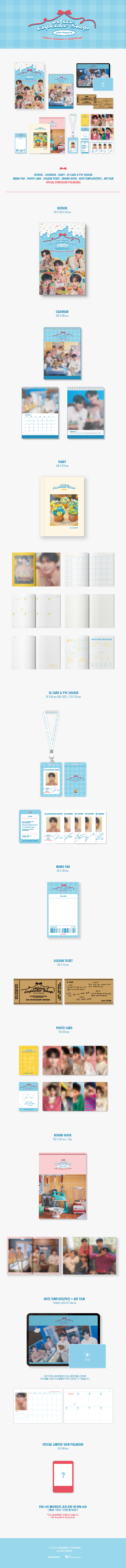 [PRE-ORDER] VICTON - 2023 Season's Greetings "Alice Cupcake Shop"