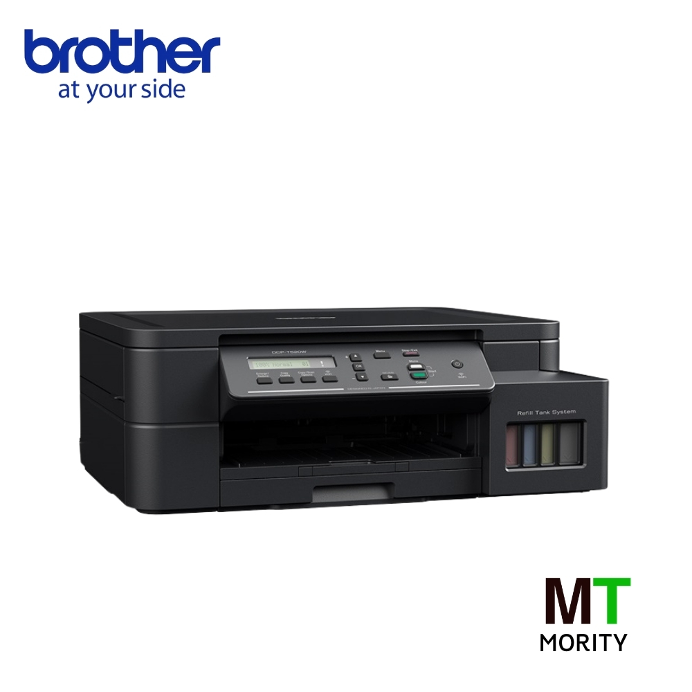 เครื่องพิมพ์/SCAN/COPY BROTHER DCP-T520W พร้อมหมึกแท้ 1ชุด USB+Wifi