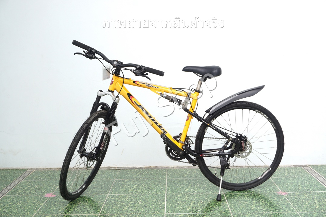 จักรยานเสือภูเขาญี่ปุ่น- ล้อ 26 นิ้ว - มีเกียร์ - อลูมิเนียม - Jamis Dakar Sport - สีเหลือง [จักรยานมือสอง]