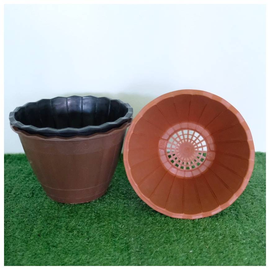 กระถางโอ๊คใหญ่ No.9209 อิฐ