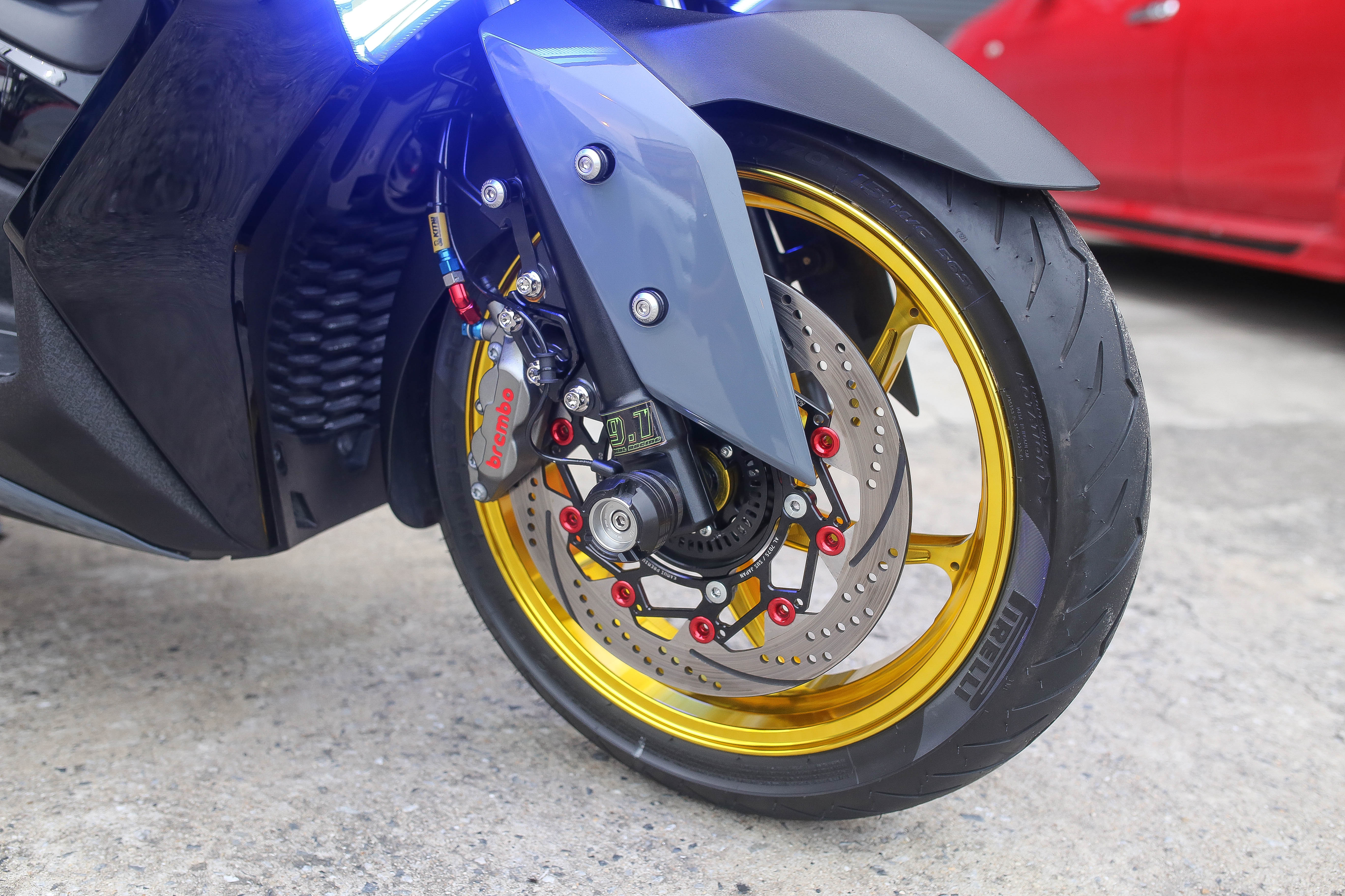 ล้อแม็กXmax Racingpower น้ำหนักเบา แข็งแรง มีประกันสินค้า มีสีทอง แดง น้ำเงิน ดำ ม่วง เขียว