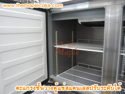 ตู้แช่เย็นสแตนเลส ทรงยืน 4 ประตู