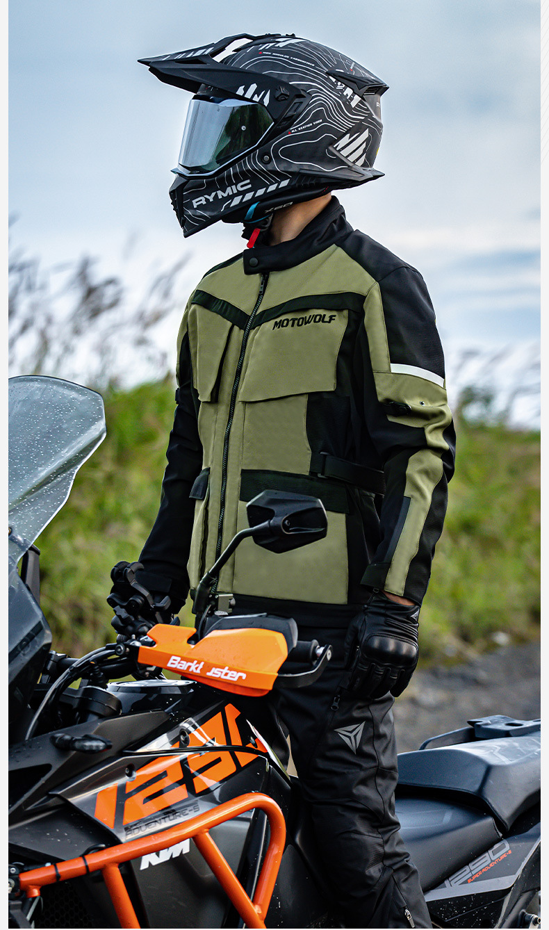 เสื้อการ์ดกันน้ำได้ MOTOWOLF JM3