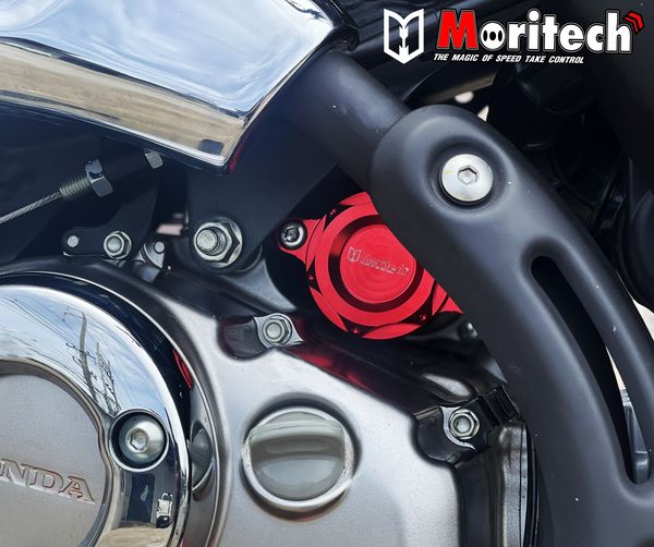 ฝาครอบไดร์สตาร์ท CNC MORITECH: MONKEY-125 5เกียร์ / DAX-125 / GROM-125 ราคา850