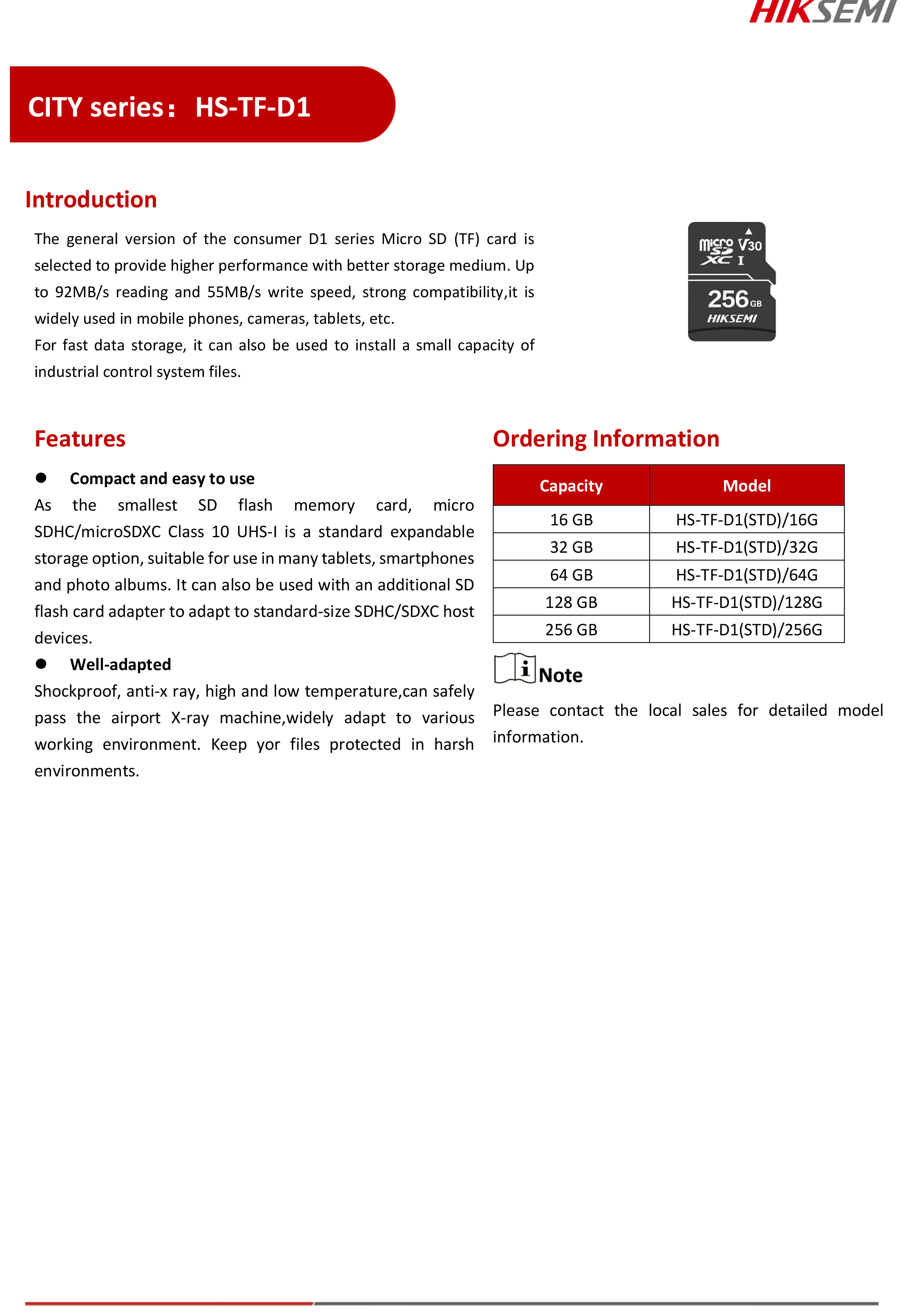 HIKSEMI NEO HOME 32 GB High Speed Micro SD Card Class 10 BY BILLIONAIRE SECURETECH HIKSEMI NEO HOME 32 GB