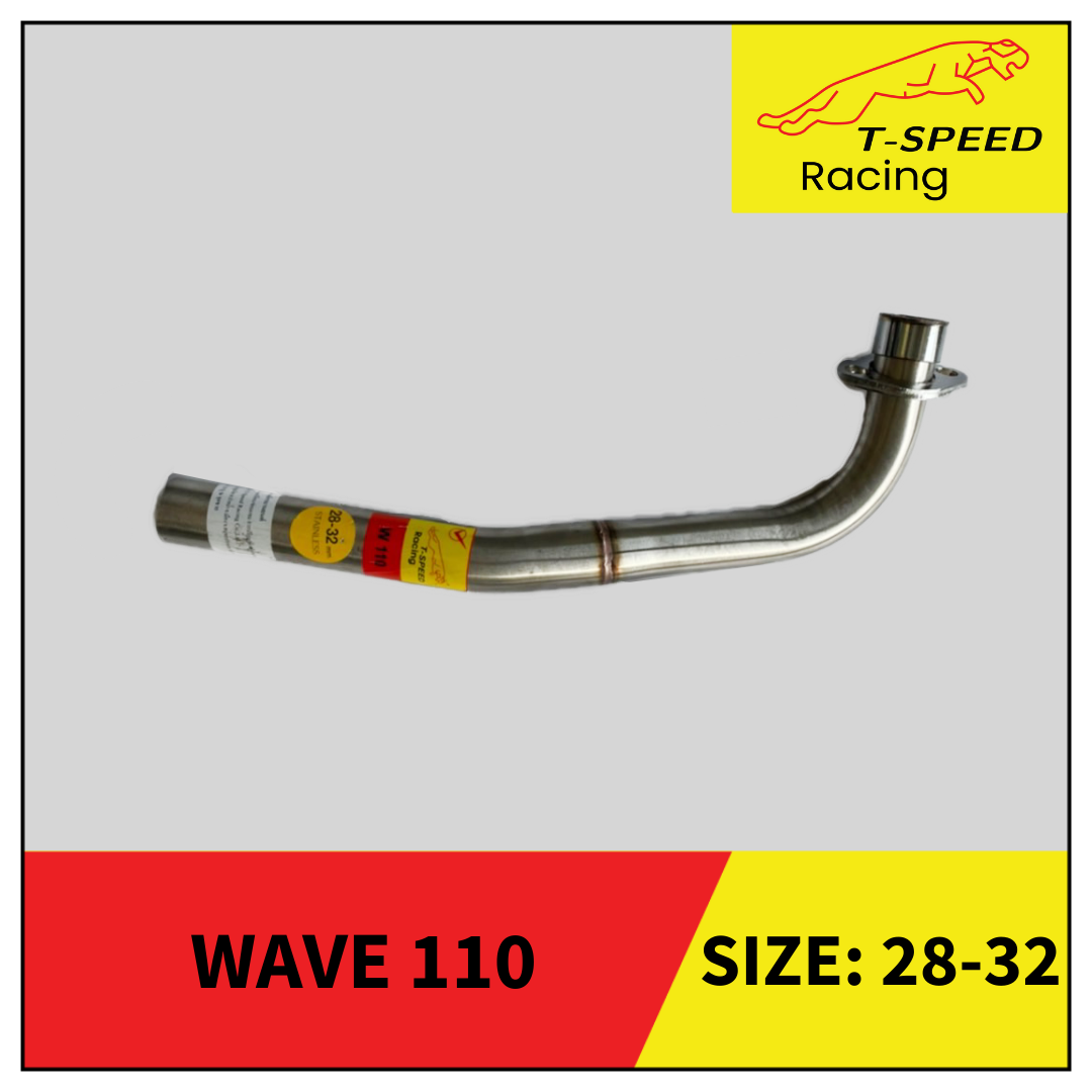 คอท่อ Honda Wave 110 🔩 Stainless steel แท้ เกรด 304 หนา: 1.2 มิลลิเมตร มีขนาดให้เลือก: Size 22 m.m. ราคา 250 บาท Size 25 m.m. ราคา 250 บาท Size 28 m.m. ราคา 300 บาท Size 28-32 m.m. ราคา 500 บาท