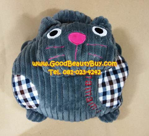 กระเป๋าน้ำร้อนไฟฟ้า ถุงน้ำร้อนไฟฟ้า รุ่นตุ๊กตา ผ้ากำมะหยี่แบบมือสวม (Body Warming Pad)