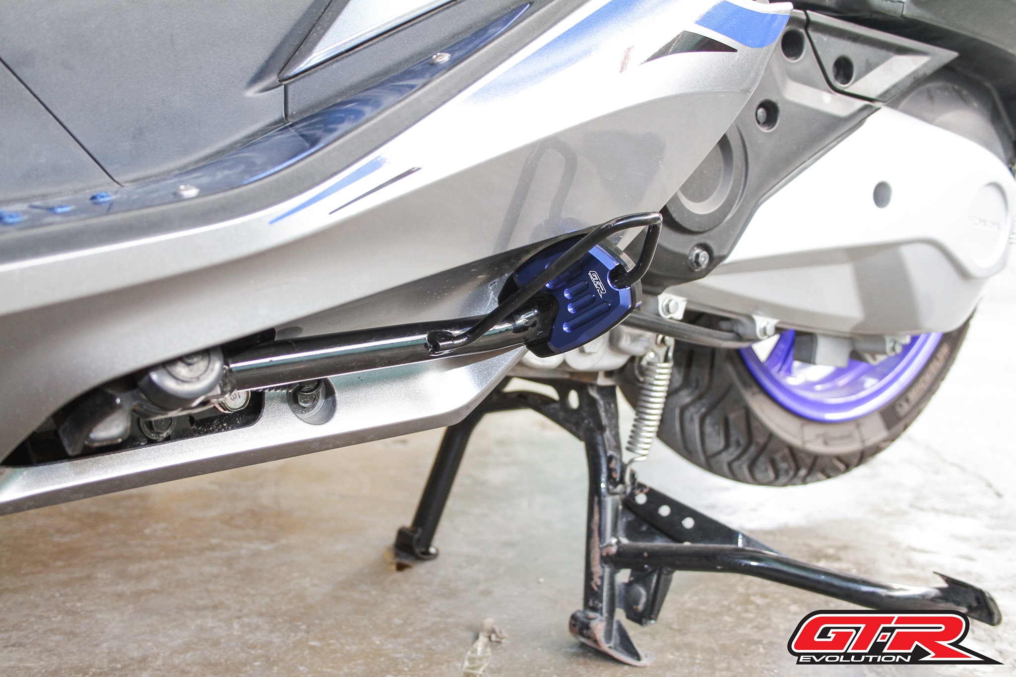 แผ่นรองขาตั้งข้าง (2ชิ้น) GTR ALL NEW PCX 150 2018-19 สีทอง แดง ดำ เงิน น้ำเงิน