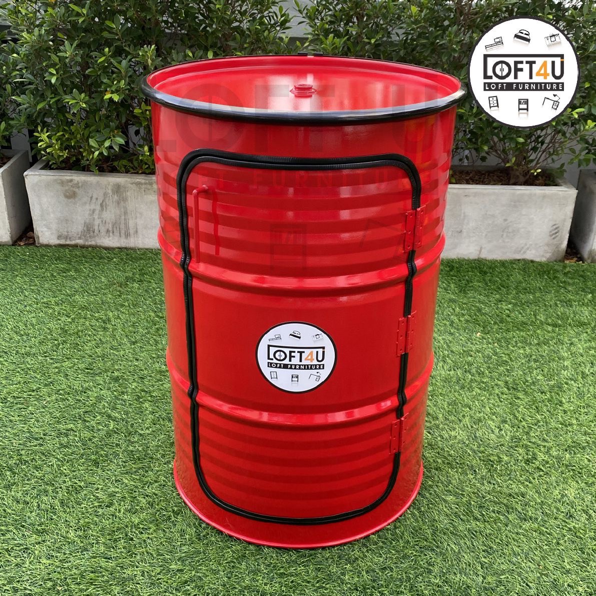 ตู้เก็บของ : Barrel storage cabinet (แบบ1ประตู)