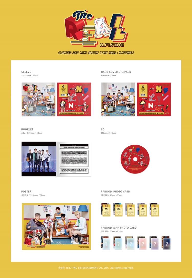 [PRE-ORDER] N.FLYING - 2nd Mini Album "THE REAL : N.FLYING"