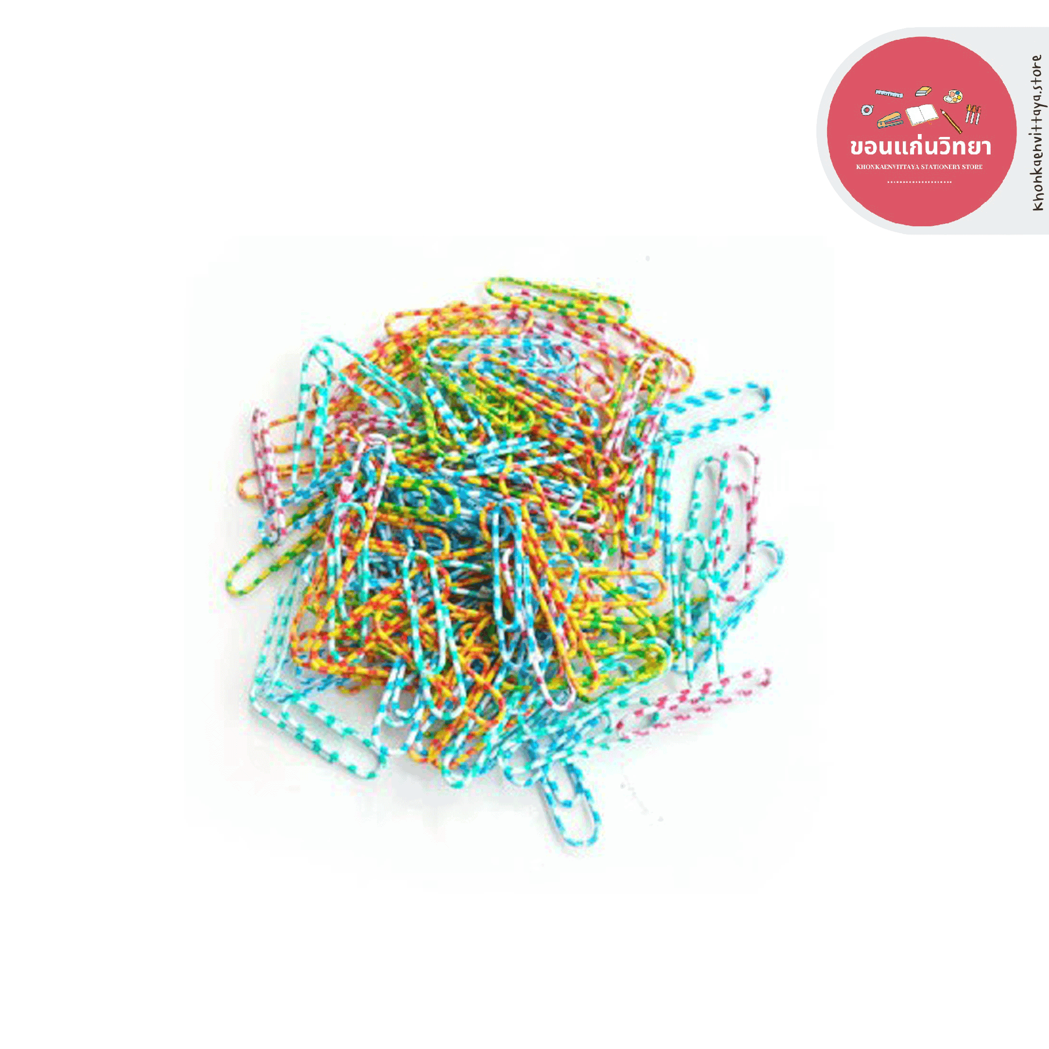 ลวดเสียบกระดาษ Paper Clip อีซี่ E'SY ม้าลาย แบบกลม รุ่น E-429 จำนวน 500 ตัว/กล่อง