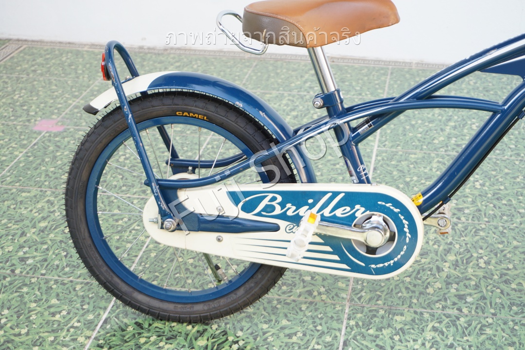 จักรยานเด็กญี่ปุ่น - ล้อ 16 นิ้ว - ไม่มีเกียร์ - สีน้ำเงิน [จักรยานมือสอง]