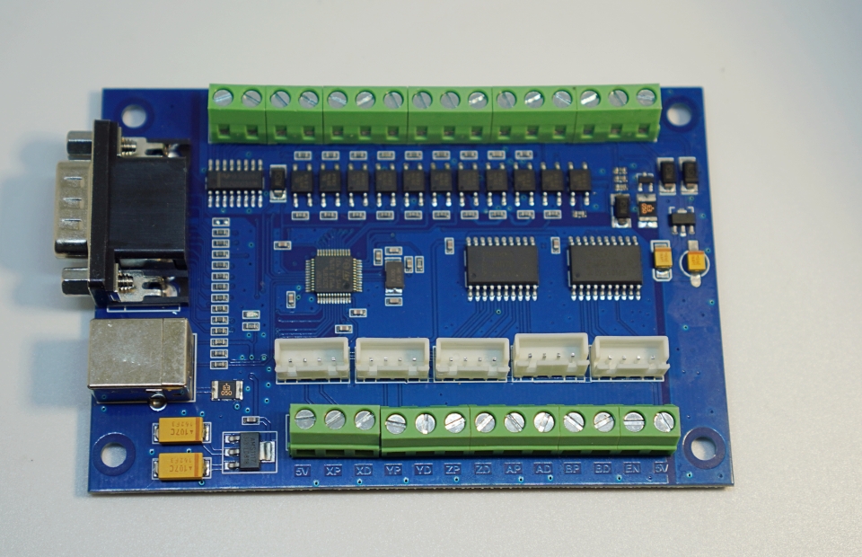 USB CNC 5 Axis Interface Board Mach3