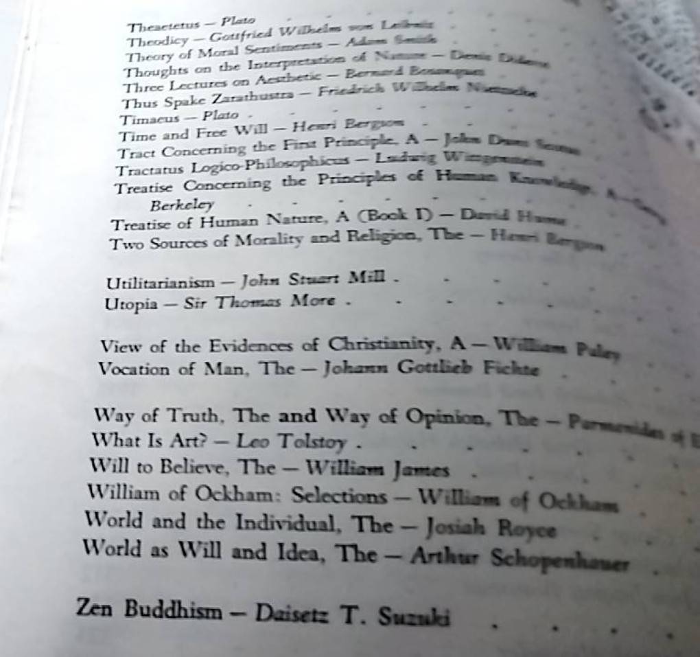 Masterpieces of World Philosophy in Summary From